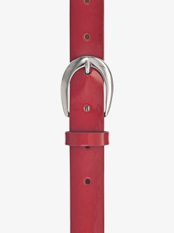 Tamaris Ceinture En Cuir - Rouge | Ceintures