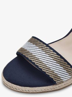 Tamaris Sandale A Talon - Bleu | Des Sandales