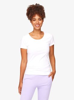 Tamaris T-Shirt - Blanc | Chemises Et Hauts