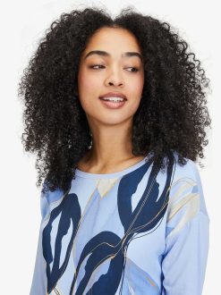 Tamaris Chemise A Manches Longues - Bleu | Chemises Et Hauts