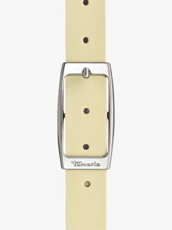 Tamaris Ceinture En Cuir - Jaune | Ceintures