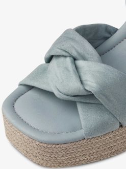 Tamaris Sandale A Talon - Bleu | Des Sandales