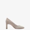 Tamaris Escarpins En Cuir - Beige | Pompes