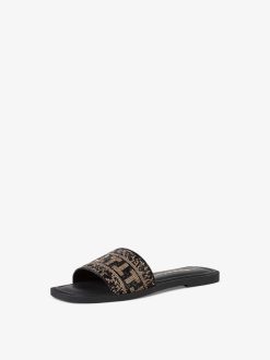 Tamaris Mule En Cuir - Noir | Mules