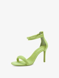 Tamaris Sandale A Talon - Vert | Des Sandales