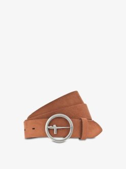 Tamaris Ceinture En Cuir - Orange | Ceintures