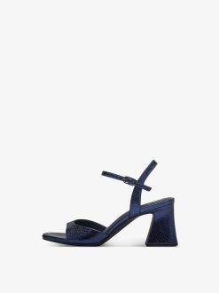 Tamaris Sandale A Talon - Bleu | Des Sandales