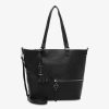 Tamaris Sac Shopping - Noir | Sacs Et Sacs A Dos