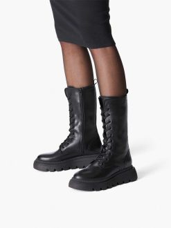 Tamaris Bottine En Cuir - Noir | Bottines