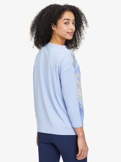 Tamaris Chemise A Manches Longues - Bleu | Chemises Et Hauts