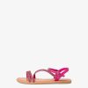 Tamaris Sandale En Cuir - Rose | Des Sandales