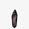 Tamaris Ballerine En Cuir - Noir | Ballerines