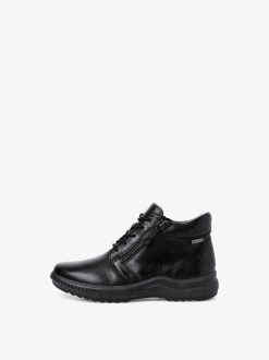 Tamaris Bottine En Cuir - Noir | Bottines