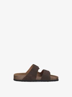 Tamaris Mule En Cuir - Marron | Mules