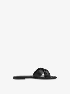 Tamaris Mule En Cuir - Noir | Mules