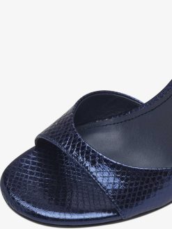 Tamaris Sandale A Talon - Bleu | Des Sandales