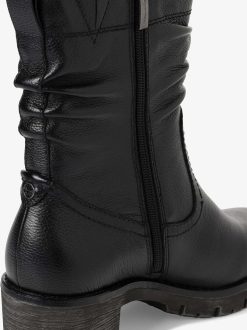 Tamaris Bottine En Cuir - Noir | Bottines