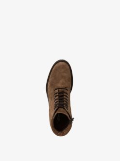 Tamaris Bottine En Cuir - Marron | Bottines