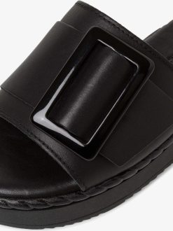 Tamaris Mule En Cuir - Noir | Mules