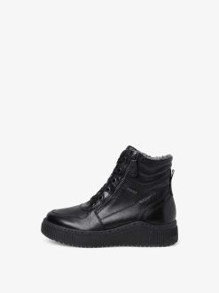 Tamaris Bottine En Cuir - Noir | Bottines