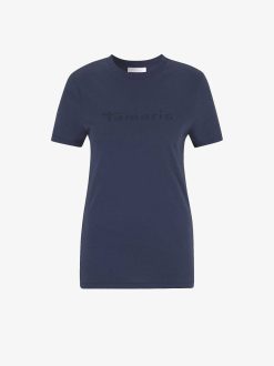 Tamaris T-Shirt - Bleu | Chemises Et Hauts