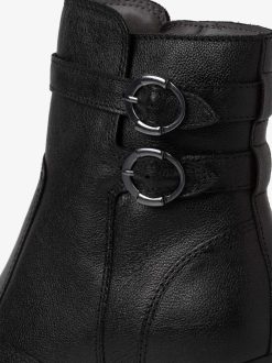 Tamaris Bottine En Cuir - Noir | Bottines