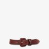 Tamaris Ceinture En Cuir - Rouge | Ceintures