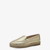 Tamaris Espadrill En Cuir - Or | Chaussures Basses Et Pantoufles