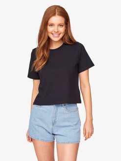 Tamaris T-Shirt Oversize - Noir | Chemises Et Hauts