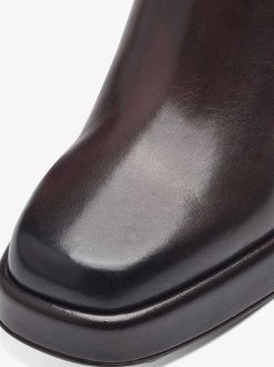 Tamaris Bottine En Cuir - Marron | Bottines