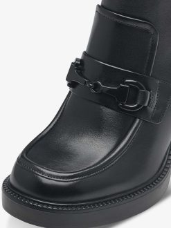 Tamaris Bottine En Cuir - Noir | Bottines