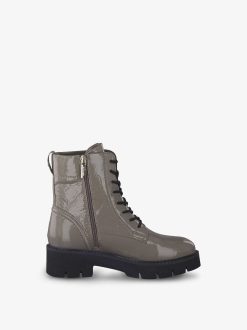 Tamaris Bottine En Cuir - Marron | Bottines