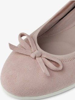 Tamaris Ballerine En Cuir - Rose | Ballerines