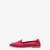 Tamaris Babouche En Cuir - Rose | Chaussures Basses Et Pantoufles