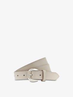 Tamaris Ceinture En Cuir - Beige | Ceintures