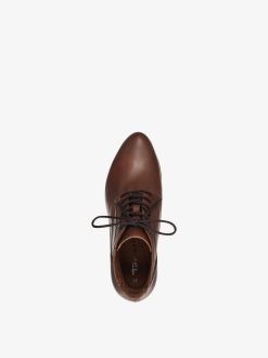 Tamaris Bottine En Cuir - Marron | Bottines