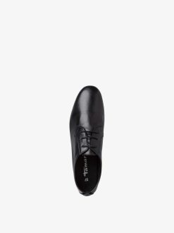 Tamaris Chaussures Basses En Cuir - Noir | Chaussures Basses Et Pantoufles