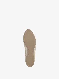 Tamaris Ballerine En Cuir - Beige | Ballerines