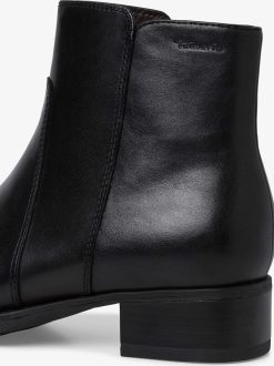 Tamaris Bottine En Cuir - Noir | Bottines