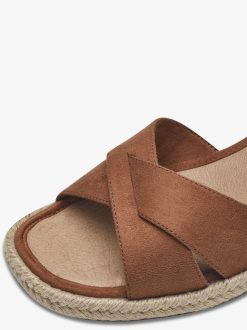 Tamaris Sandale A Talon - Marron | Des Sandales