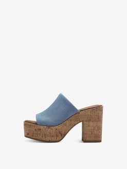 Tamaris Mule - Bleu | Mules