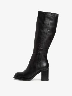 Tamaris Bottes En Cuir - Noir | Bottes