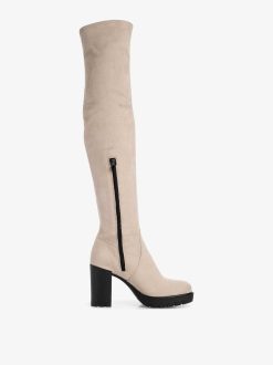 Tamaris Bottines A Lacets - Beige | Bottes