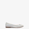 Tamaris Ballerine En Cuir - Blanc | Ballerines