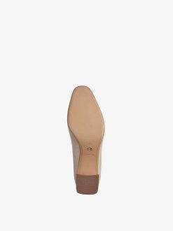 Tamaris Escarpins En Cuir - Beige | Pompes