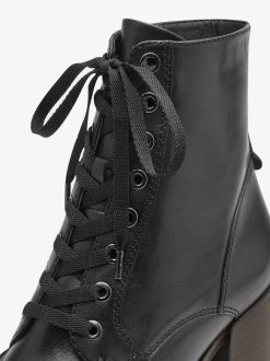 Tamaris Bottine En Cuir - Noir | Bottines