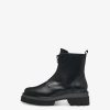 Tamaris Bottine En Cuir - Noir | Bottines