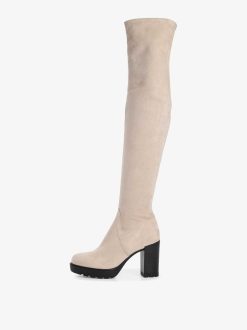 Tamaris Bottines A Lacets - Beige | Bottes