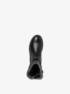 Tamaris Bottine En Cuir - Noir | Bottines