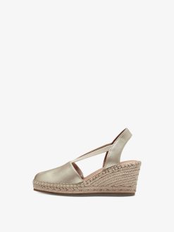 Tamaris Espadrille - Or | Chaussures Basses Et Pantoufles